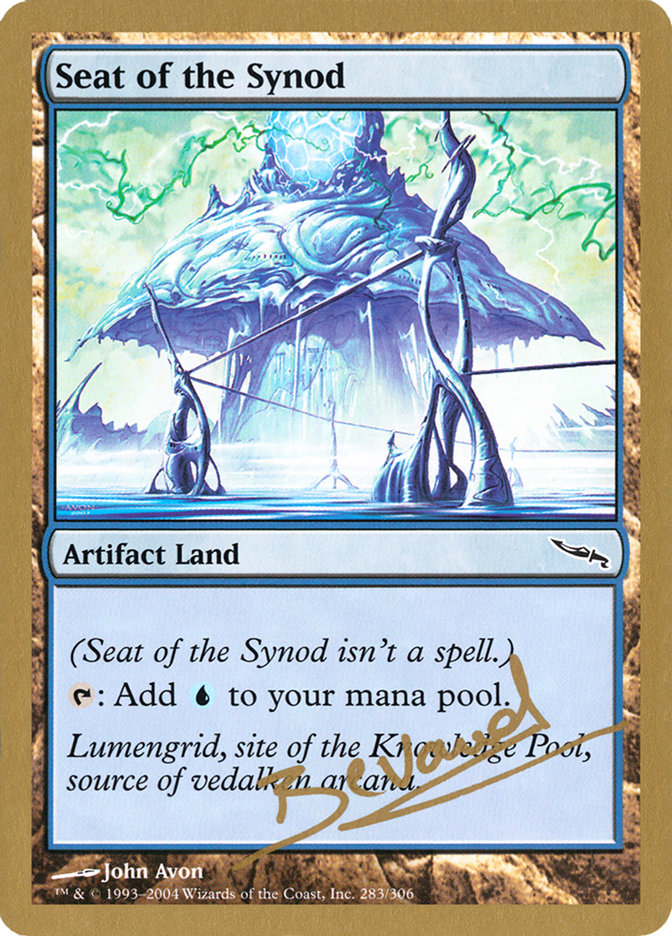 Seat of the Synod (Manuel Bevand) [World Championship Decks 2004] | Card Citadel