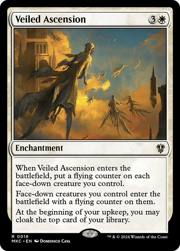 Veiled Ascension [Murders at Karlov Manor Commander] | Card Citadel