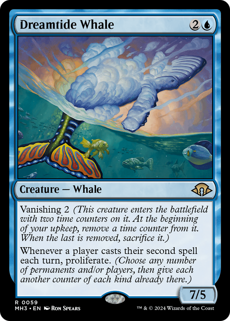 Dreamtide Whale [Modern Horizons 3] | Card Citadel