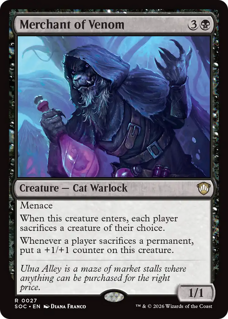 Merchant of Venom [Secrets of Strixhaven Commander] | Card Citadel