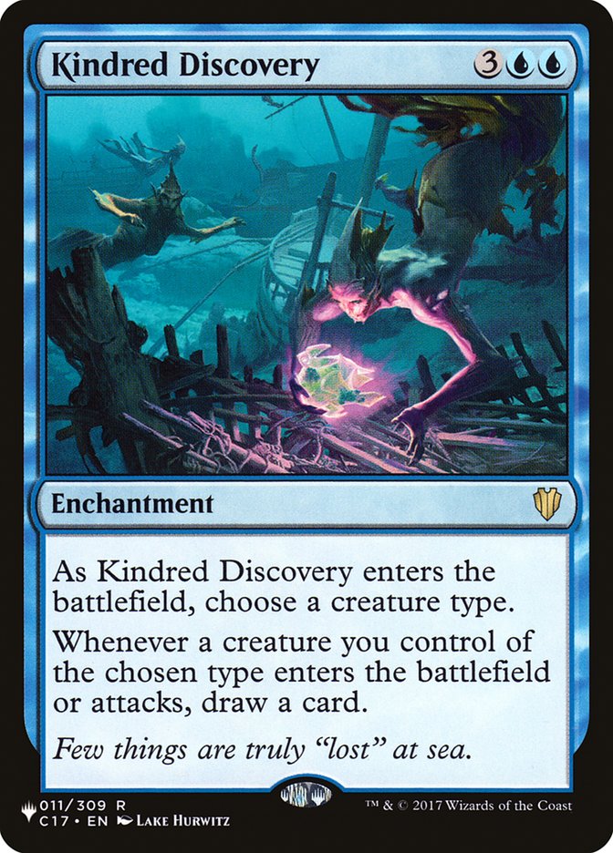 Kindred Discovery [The List] | Card Citadel