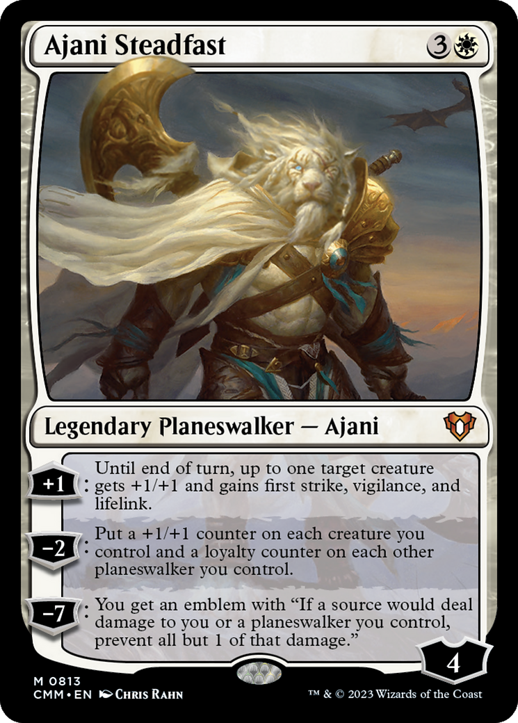 Ajani Steadfast [Commander Masters] | Card Citadel