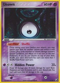 Unown (V) (V/28) [EX: Unseen Forces] | Card Citadel