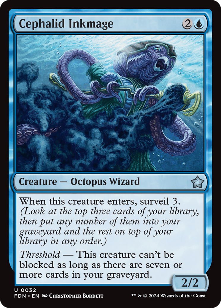 Cephalid Inkmage [Foundations] | Card Citadel