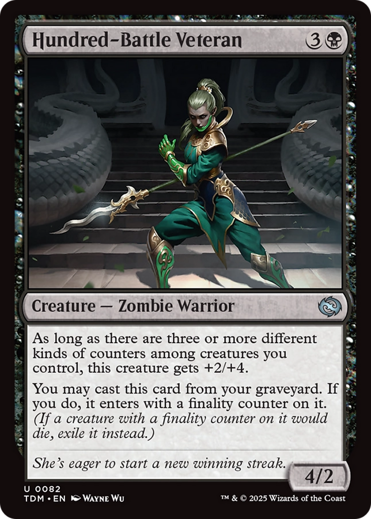 Hundred-Battle Veteran [Tarkir: Dragonstorm] | Card Citadel