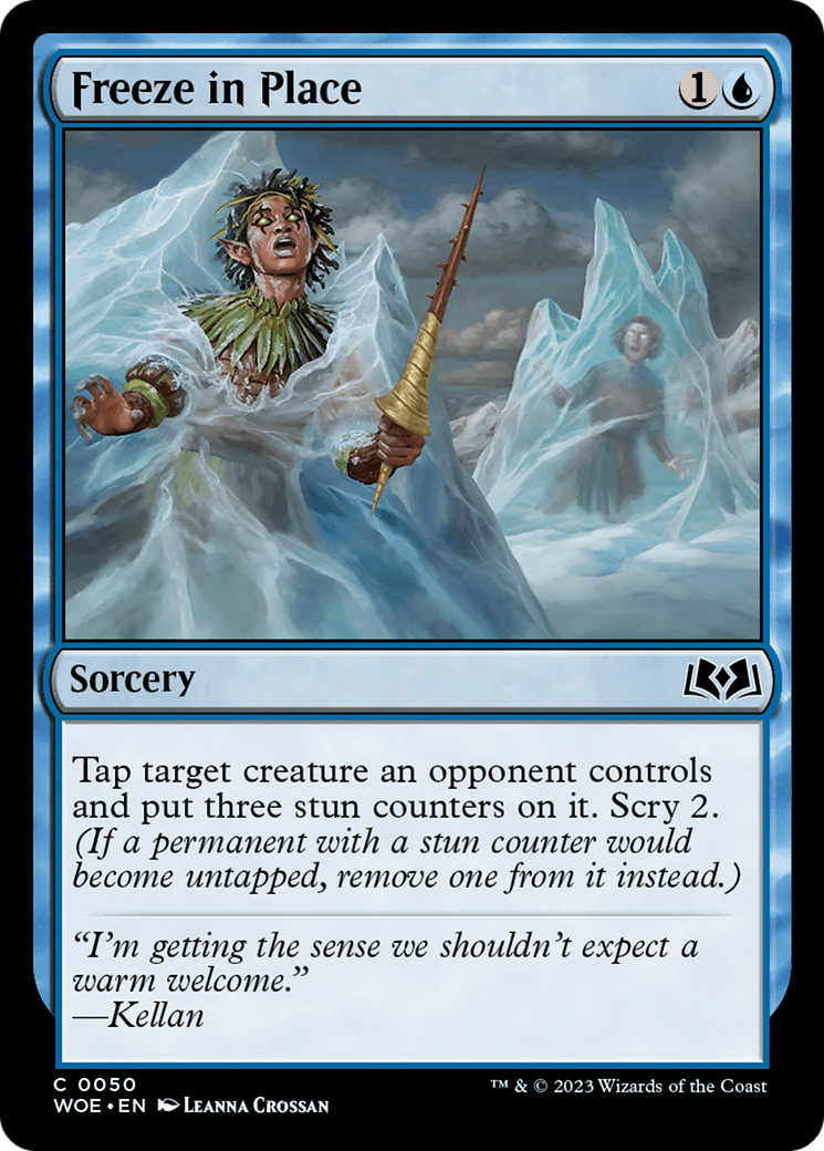 Freeze in Place [Wilds of Eldraine] | Card Citadel