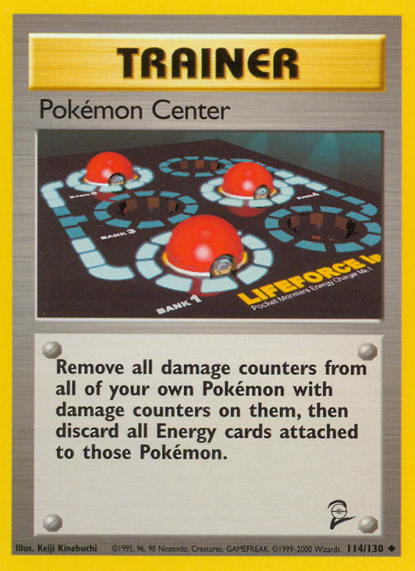 Pokemon Center (114/130) [Base Set 2] | Card Citadel