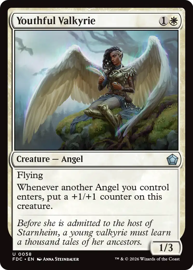 Youthful Valkyrie [Foundations Commander] | Card Citadel