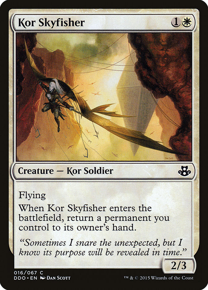 Kor Skyfisher [Duel Decks: Elspeth vs. Kiora] | Card Citadel