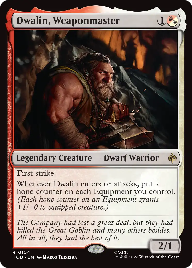 Dwalin, Weaponmaster [The Hobbit] | Card Citadel