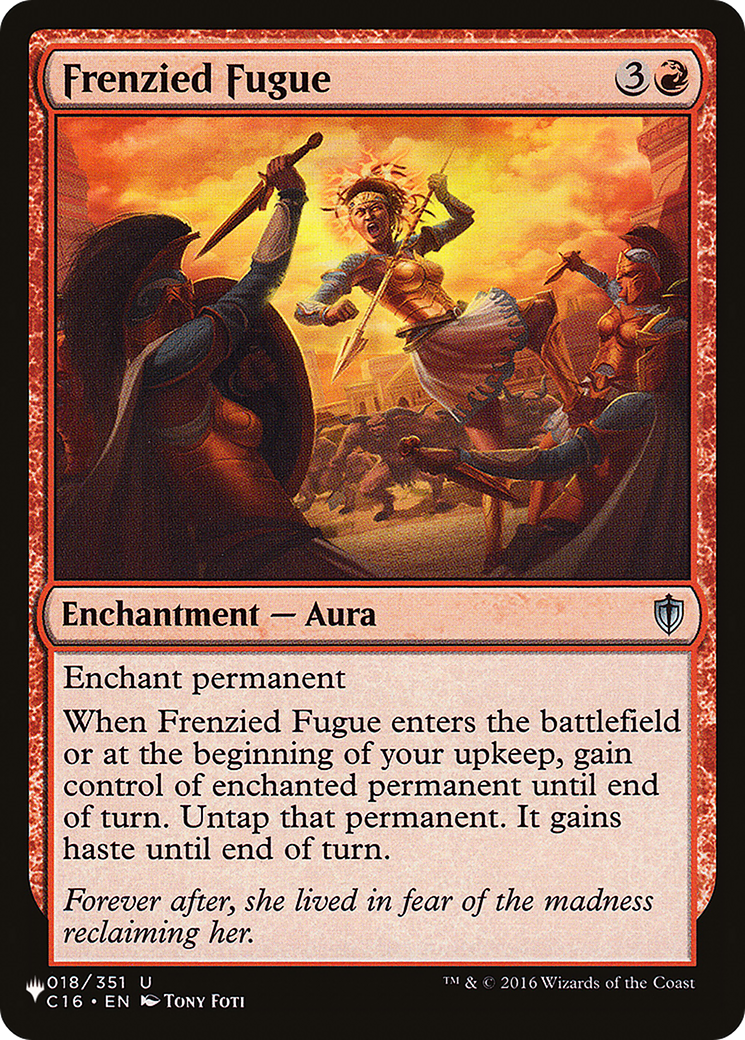 Frenzied Fugue [The List Reprints] | Card Citadel