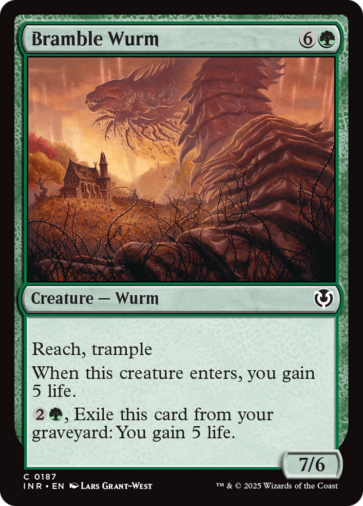 Bramble Wurm [Innistrad Remastered] | Card Citadel