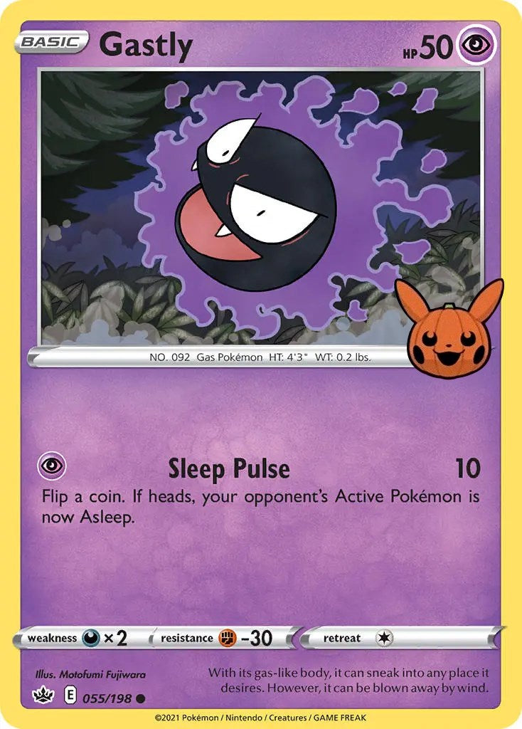 Gastly (055/198) [Trick or Trade] | Card Citadel