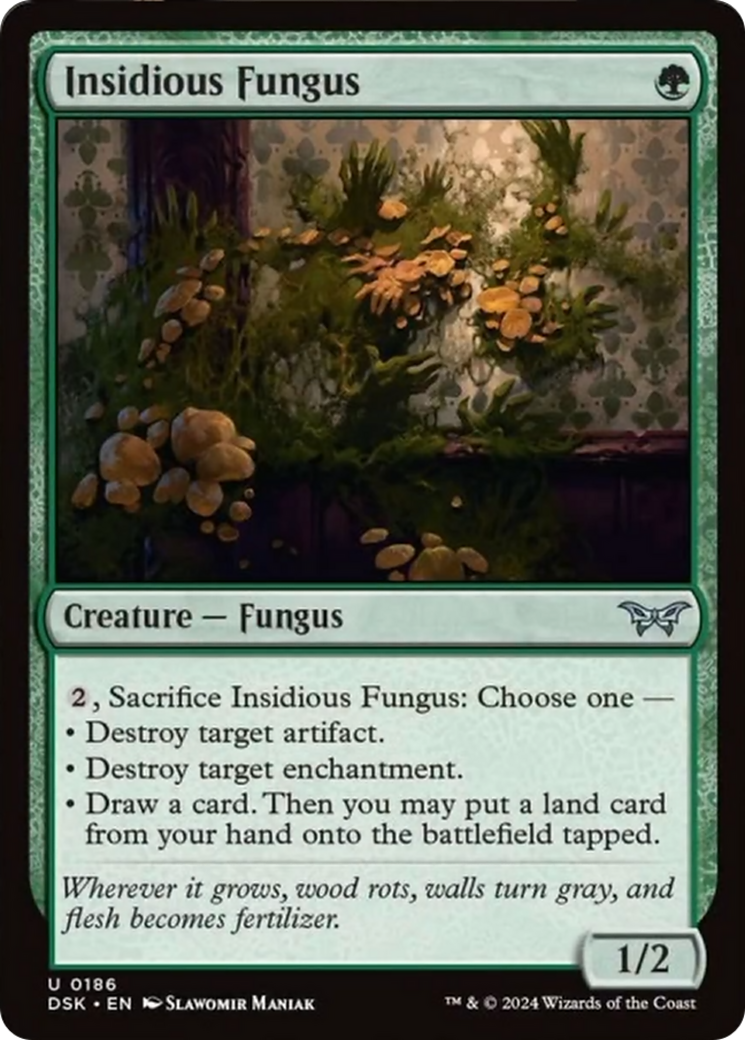 Insidious Fungus [Duskmourn: House of Horror] | Card Citadel