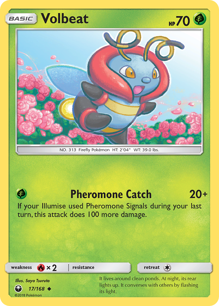 Volbeat (17/168) [Sun & Moon: Celestial Storm] | Card Citadel