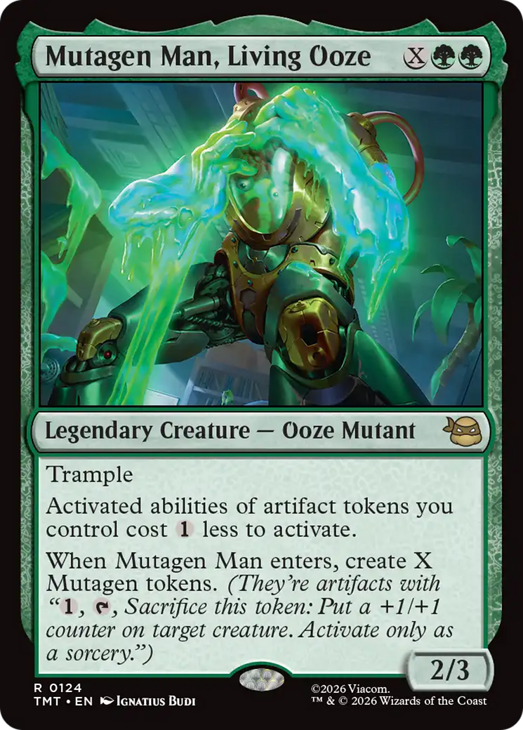 Mutagen Man, Living Ooze [Teenage Mutant Ninja Turtles] | Card Citadel