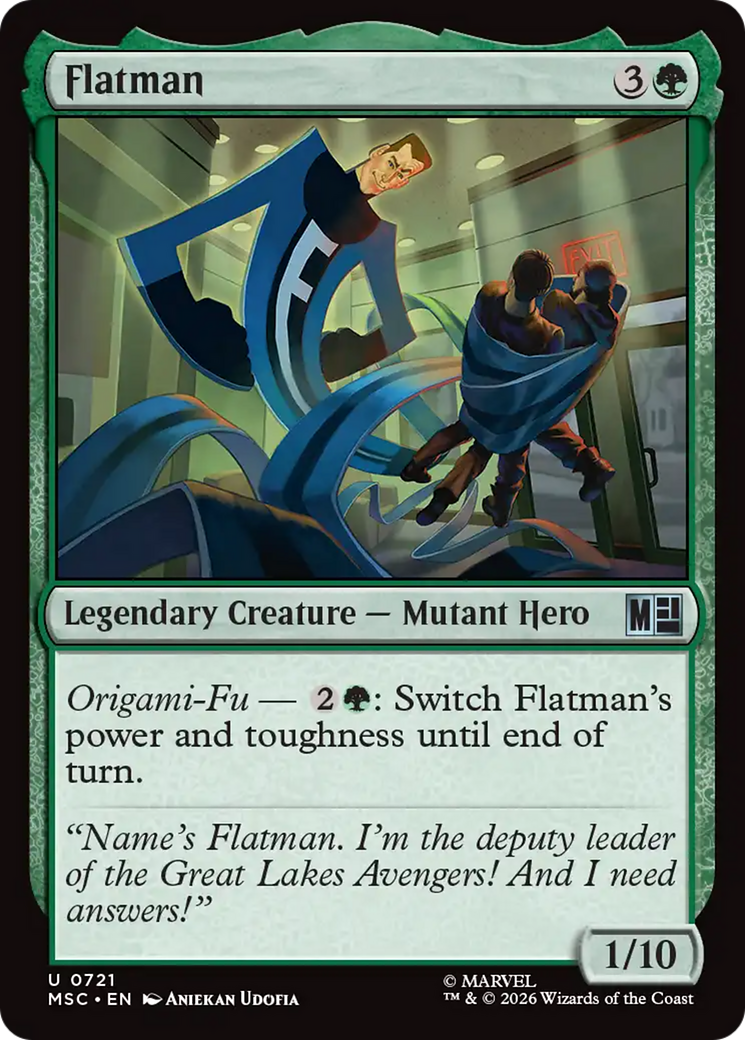 Flatman [Marvel Super Heroes Commander] | Card Citadel