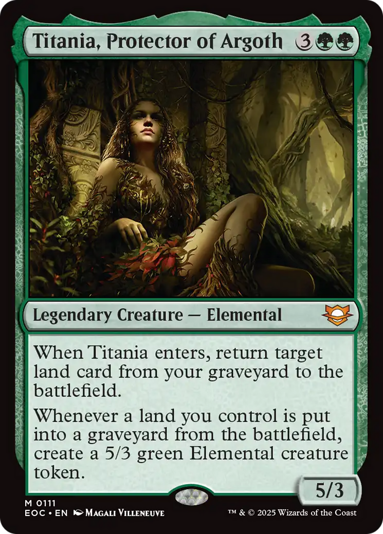 Titania, Protector of Argoth [Edge of Eternities Commander] | Card Citadel