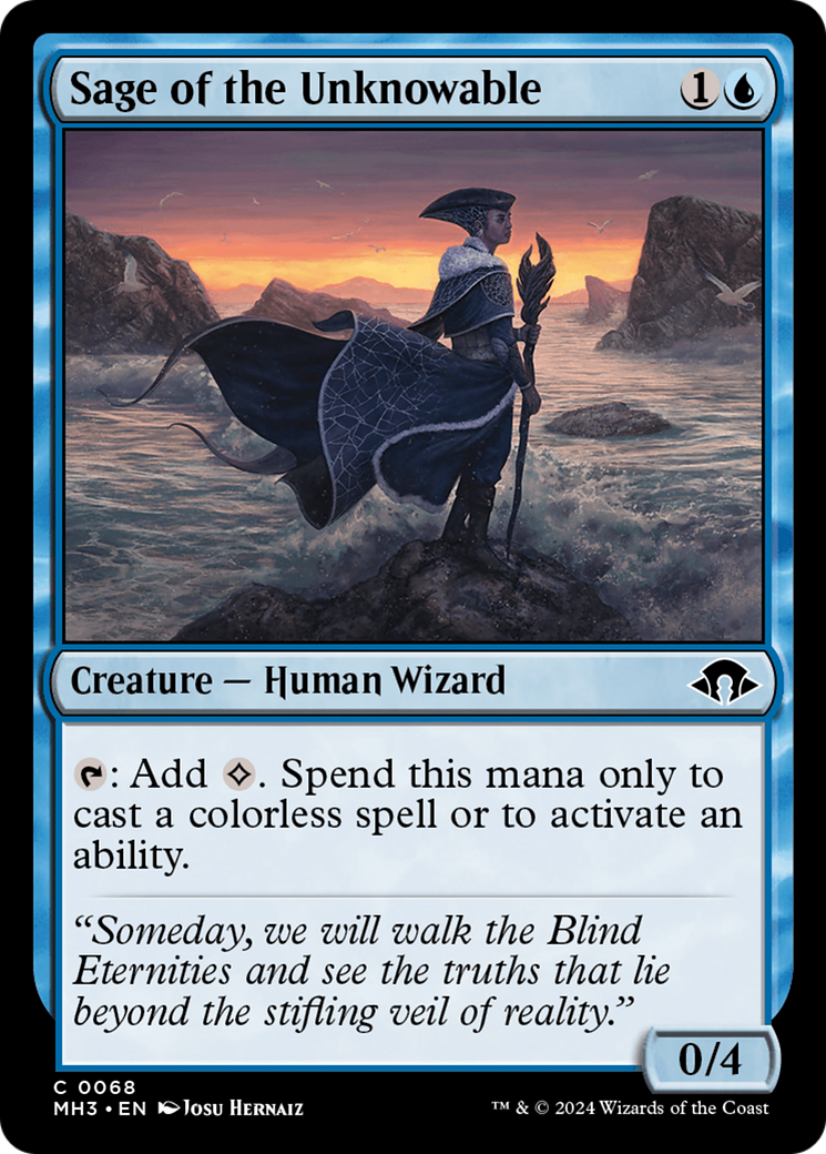 Sage of the Unknowable [Modern Horizons 3] | Card Citadel