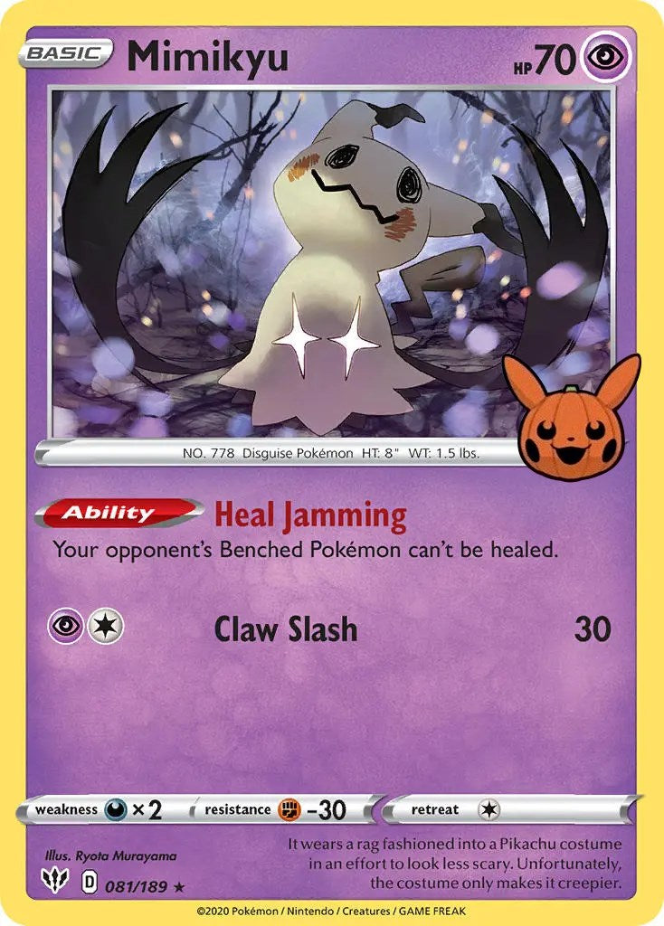 Mimikyu (081/189) [Trick or Trade] | Card Citadel