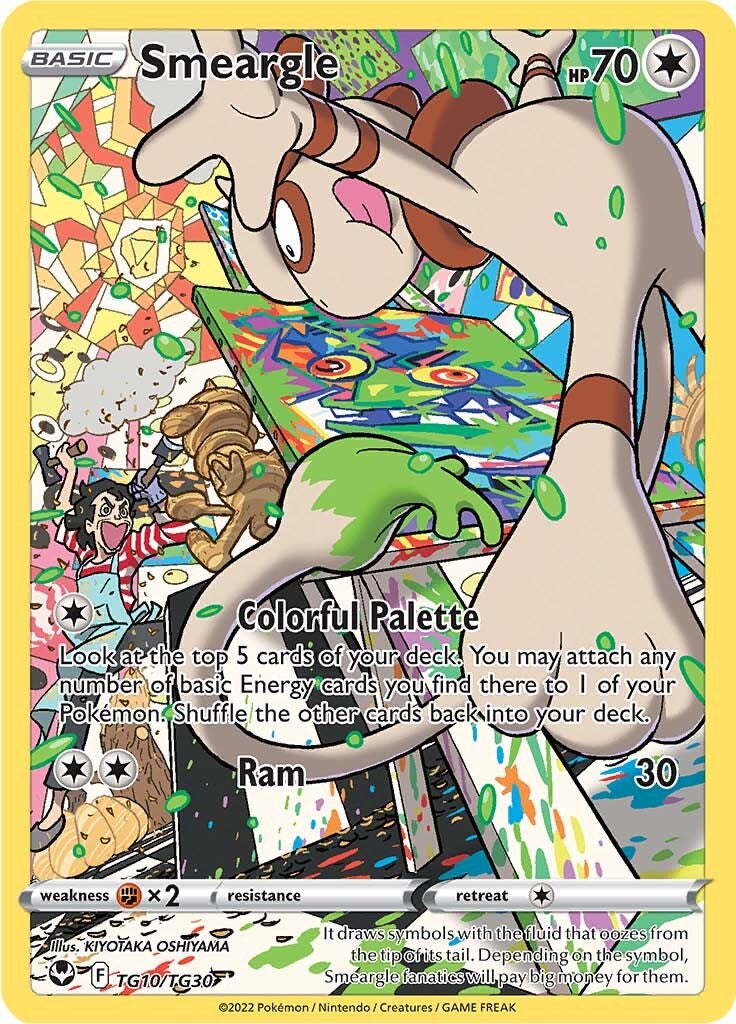 Smeargle (TG10/TG30) [Sword & Shield: Silver Tempest] | Card Citadel