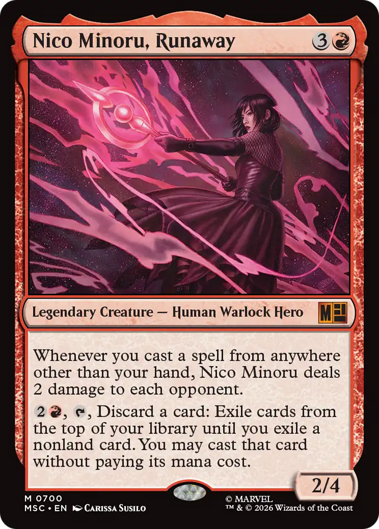 Nico Minoru, Runaway [Marvel Super Heroes Commander] | Card Citadel
