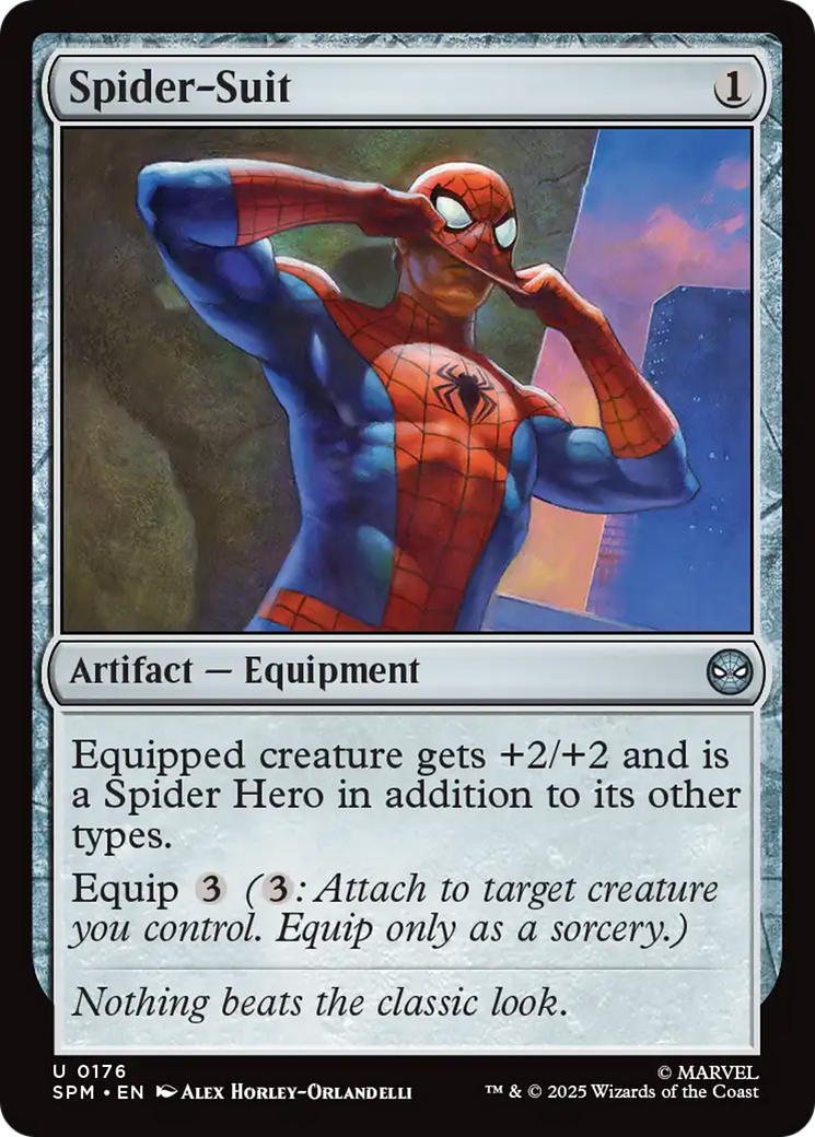 Spider-Suit [Marvel's Spider-Man] | Card Citadel