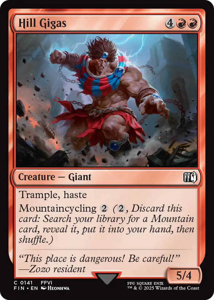 Hill Gigas [FINAL FANTASY] | Card Citadel