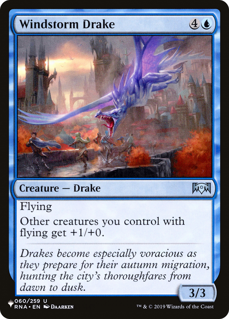 Windstorm Drake [The List Reprints] | Card Citadel