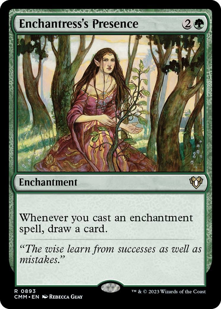 Enchantress's Presence [Commander Masters] | Card Citadel