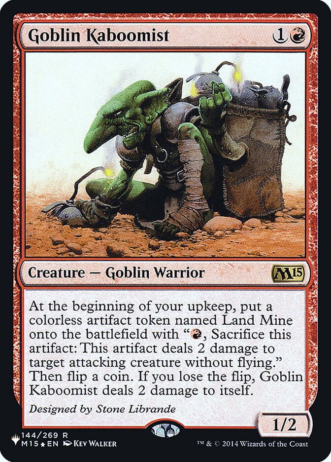 Goblin Kaboomist [Secret Lair: Heads I Win, Tails You Lose] | Card Citadel