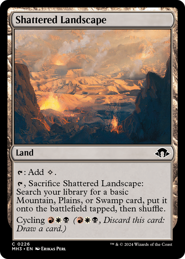 Shattered Landscape [Modern Horizons 3] | Card Citadel