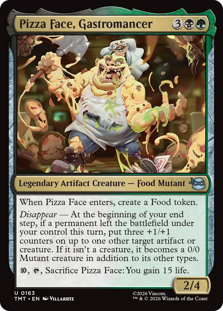 Pizza Face, Gastromancer [Teenage Mutant Ninja Turtles] | Card Citadel