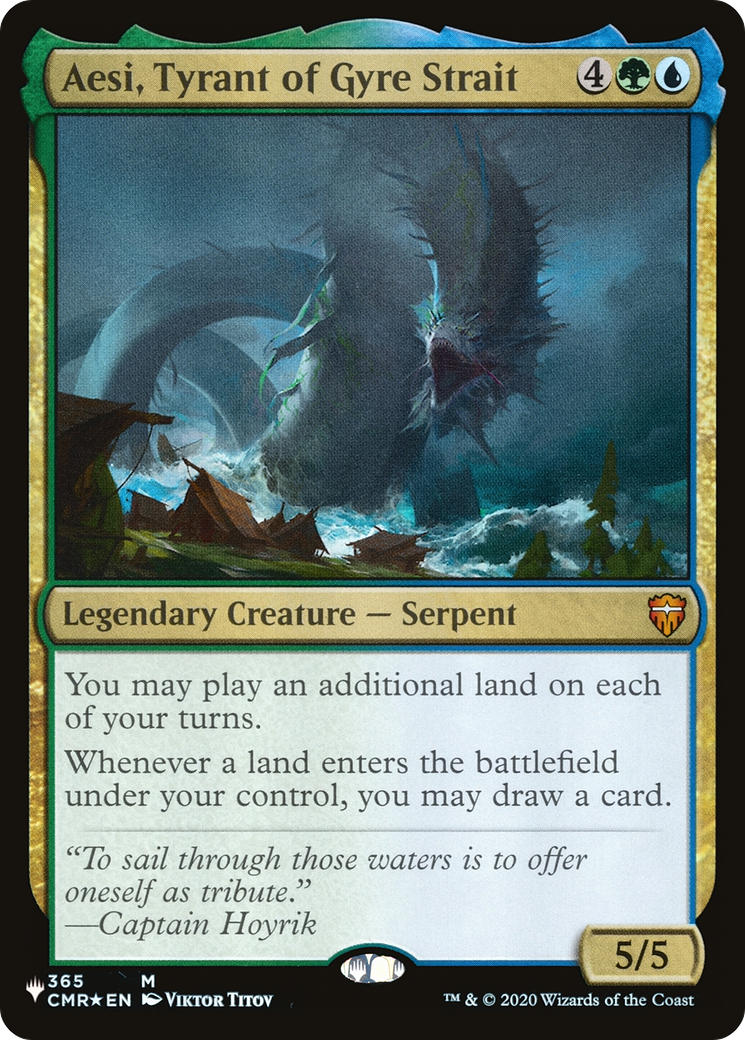 Aesi, Tyrant of Gyre Strait [The List Reprints] | Card Citadel