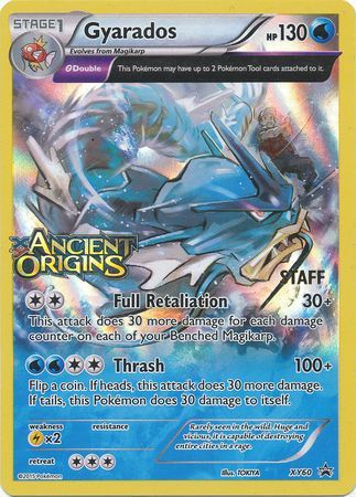 Gyarados (XY60) (Staff) [XY: Black Star Promos] | Card Citadel