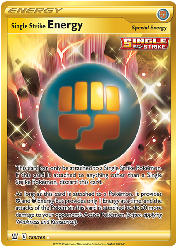 Single Strike Energy (183/163) [Sword & Shield: Battle Styles] | Card Citadel