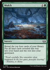 Mulch [Duskmourn: House of Horror Commander] | Card Citadel