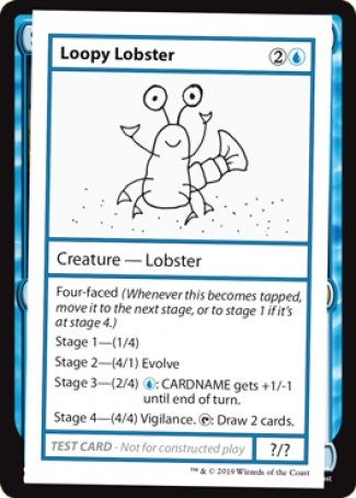 Loopy Lobster (2021 Edition) [Mystery Booster Playtest Cards] | Card Citadel