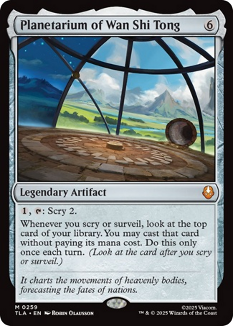 Planetarium of Wan Shi Tong [Avatar: The Last Airbender] | Card Citadel