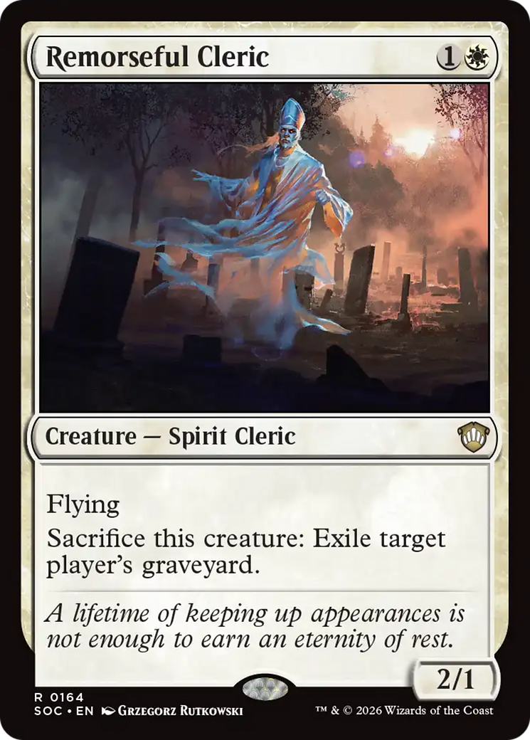 Remorseful Cleric [Secrets of Strixhaven Commander] | Card Citadel