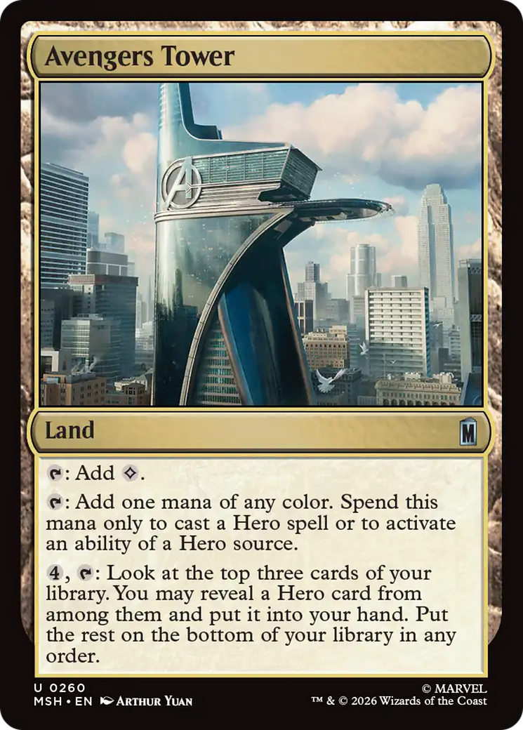 Avengers Tower [Marvel Super Heroes] | Card Citadel