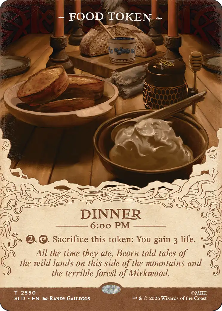 Food Token (2550) [Secret Lair Drop Series] | Card Citadel
