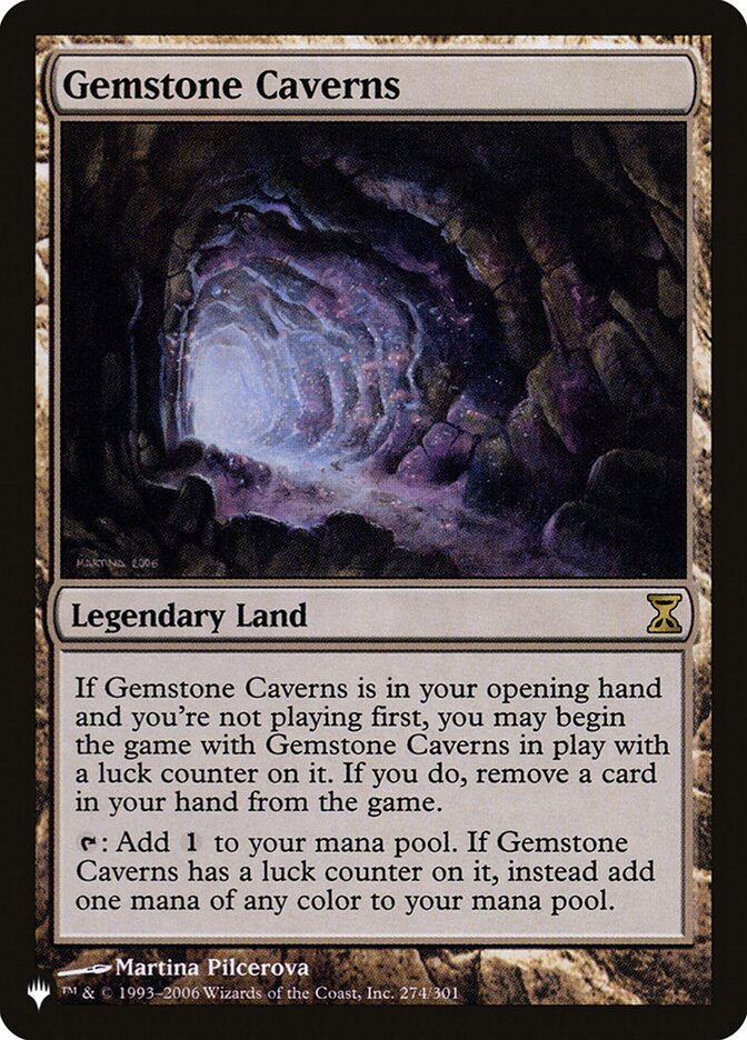 Gemstone Caverns [The List] | Card Citadel