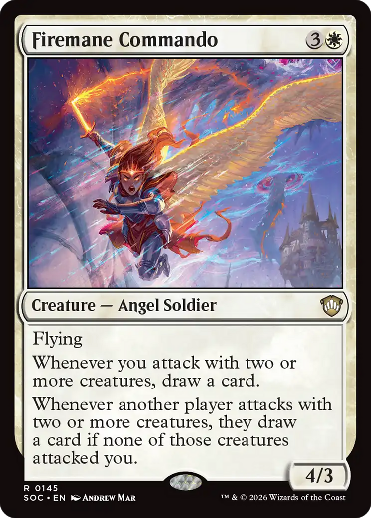 Firemane Commando [Secrets of Strixhaven Commander] | Card Citadel