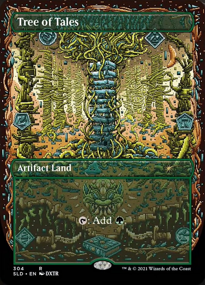 Tree of Tales (Borderless) [Secret Lair Drop Series] | Card Citadel