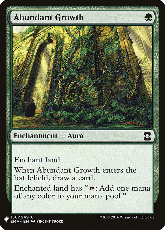 Abundant Growth [Mystery Booster] | Card Citadel