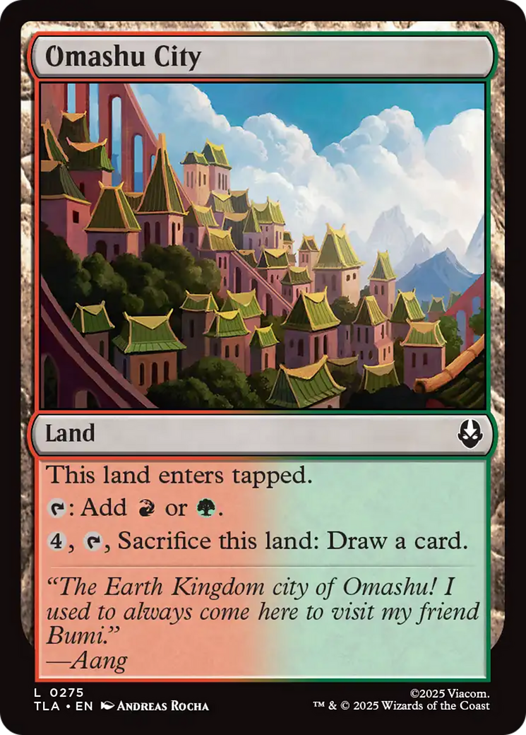 Omashu City [Avatar: The Last Airbender] | Card Citadel
