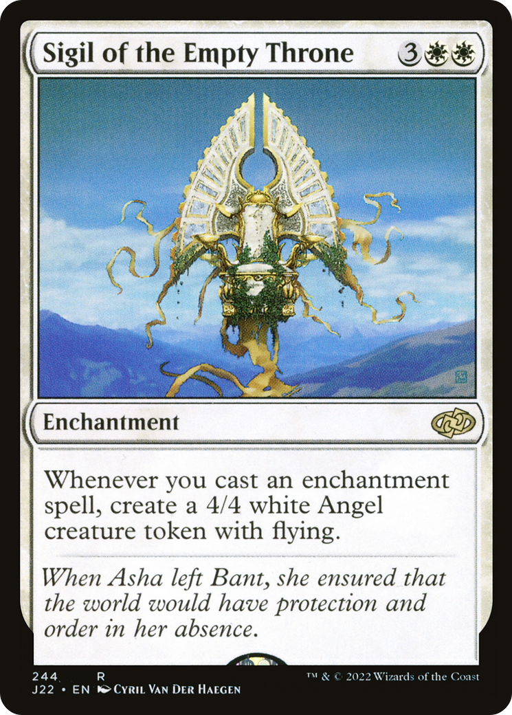 Sigil of the Empty Throne [Jumpstart 2022] | Card Citadel