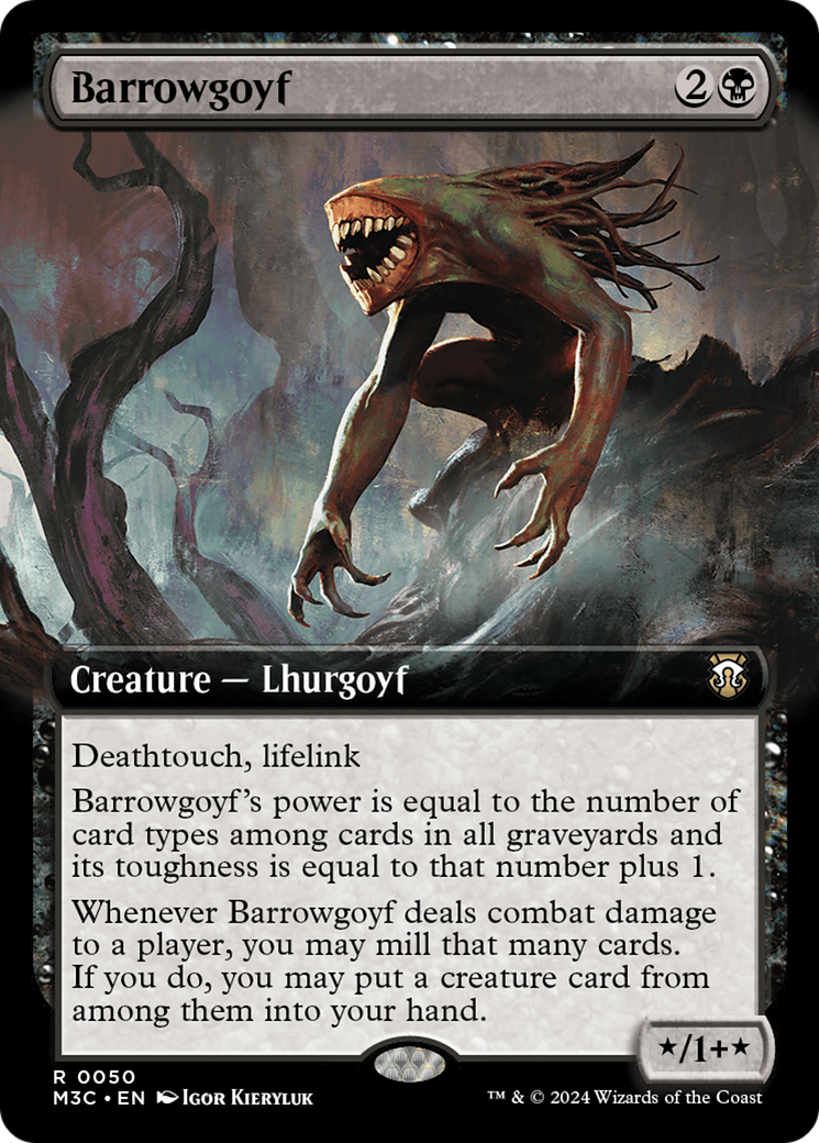 Barrowgoyf (Extended Art) [Modern Horizons 3 Commander] | Card Citadel