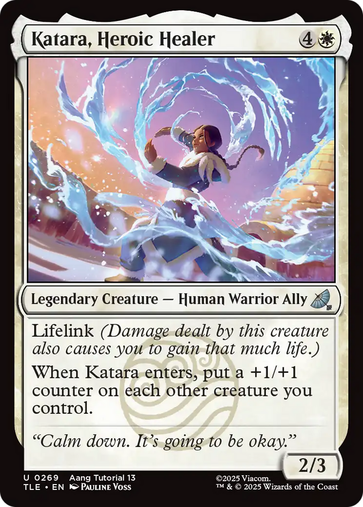 Katara, Heroic Healer (0269) [Avatar: The Last Airbender: Eternal-Legal] | Card Citadel